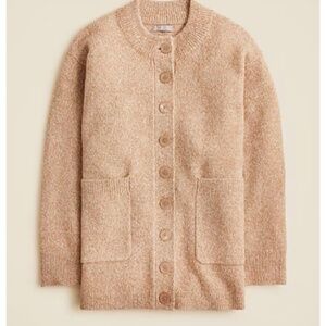 Relaxed milano stitch cardigan